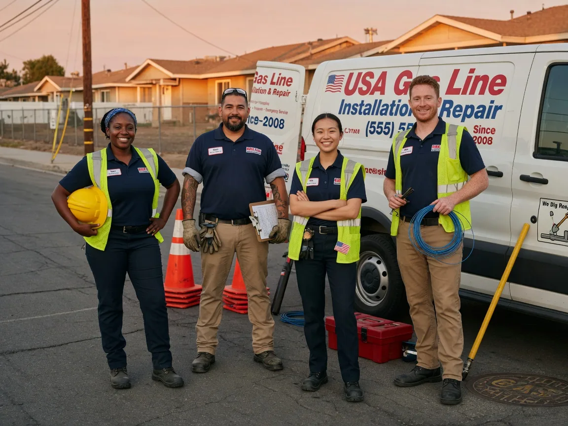 Gas Line Installation company in North Carrollton, MS